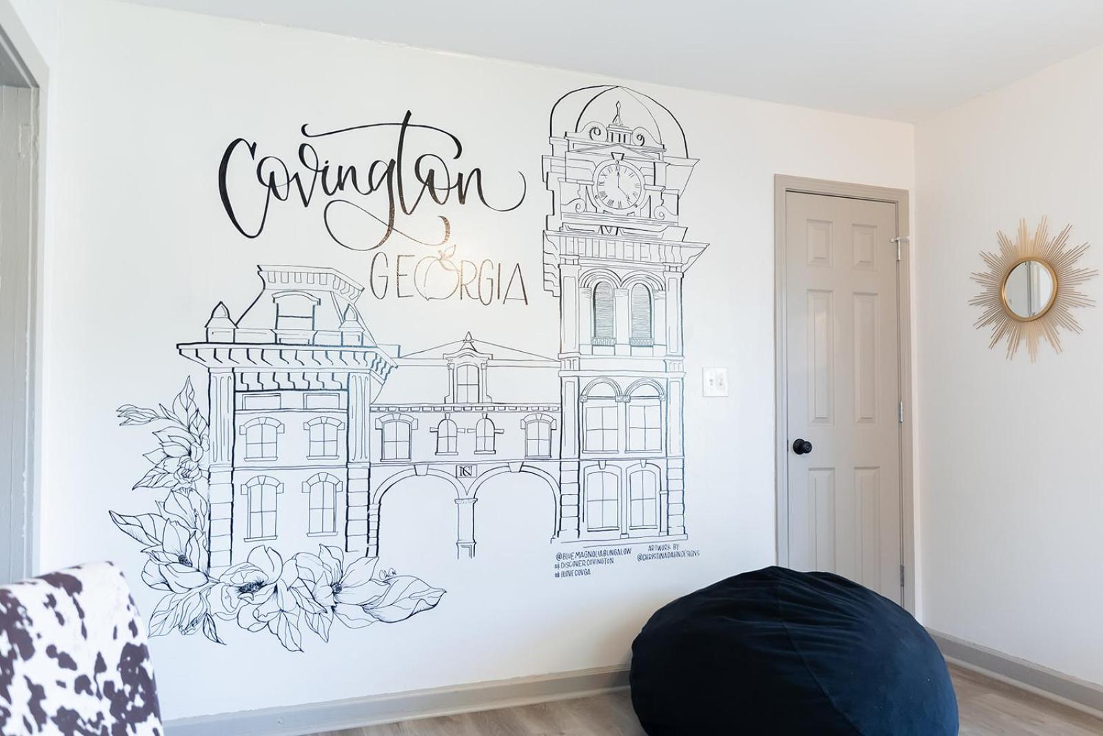 Blue Bungalow W/ Free Golf Cart 1/2 Mi From Square Covington Εξωτερικό φωτογραφία